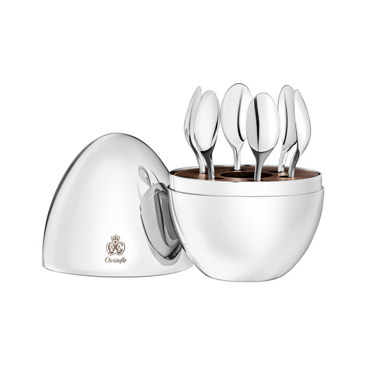 Christofle Mood 6-Piece Espresso Spoon Set