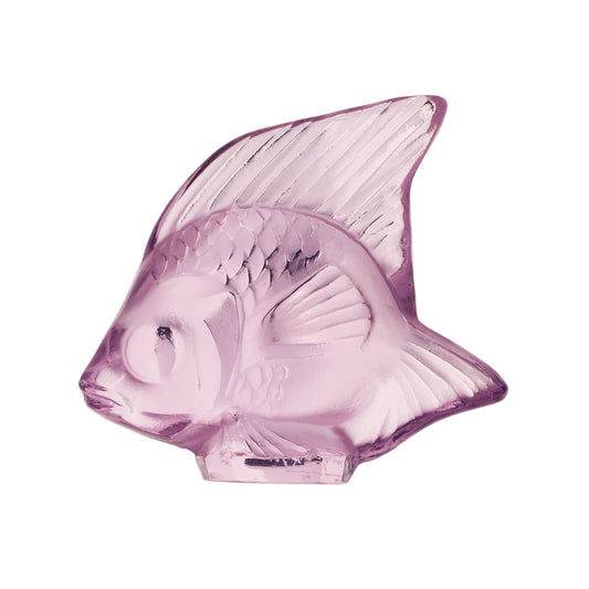 Lalique Crystal Fish, Pink