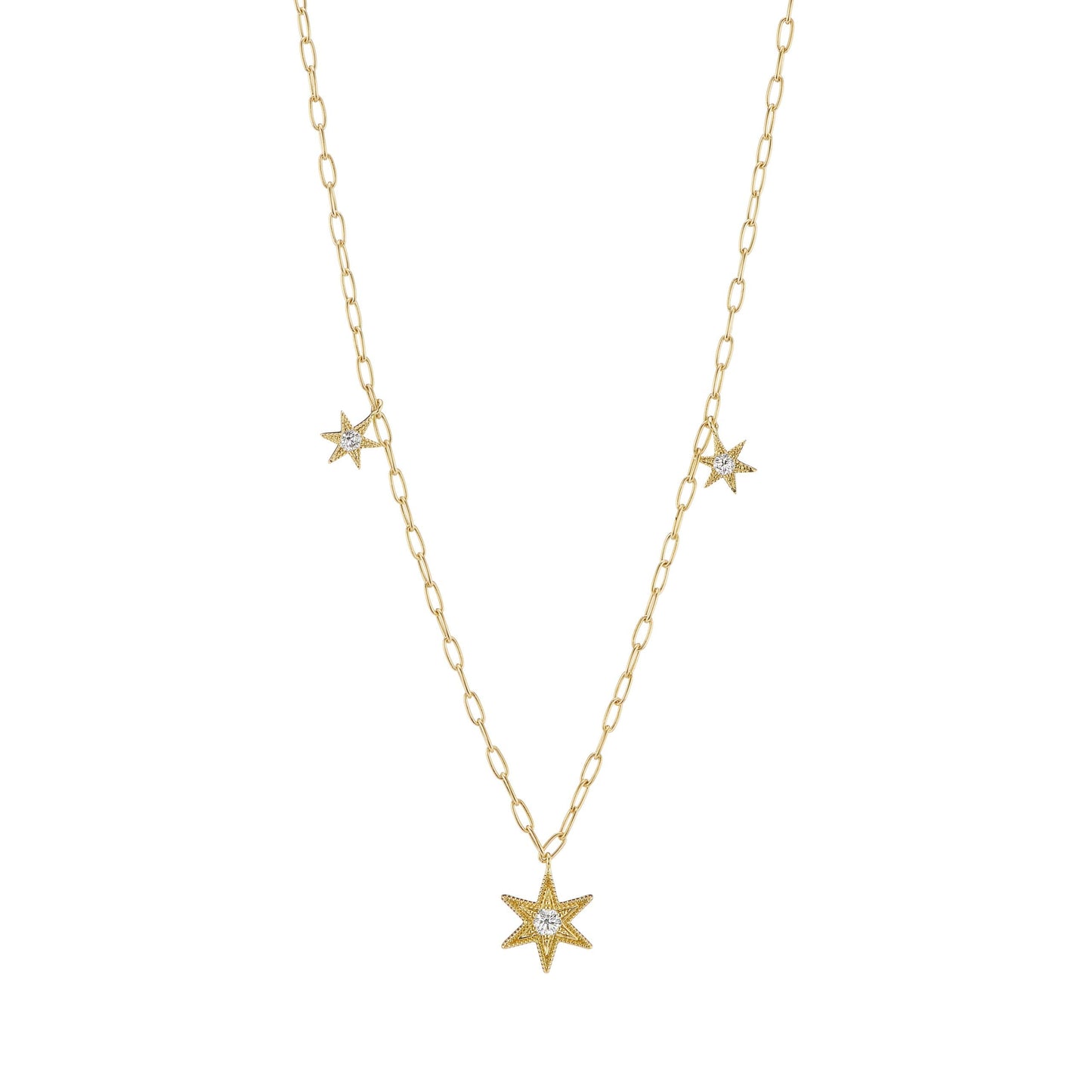 Anthony Lent Celestial Diamond Necklace