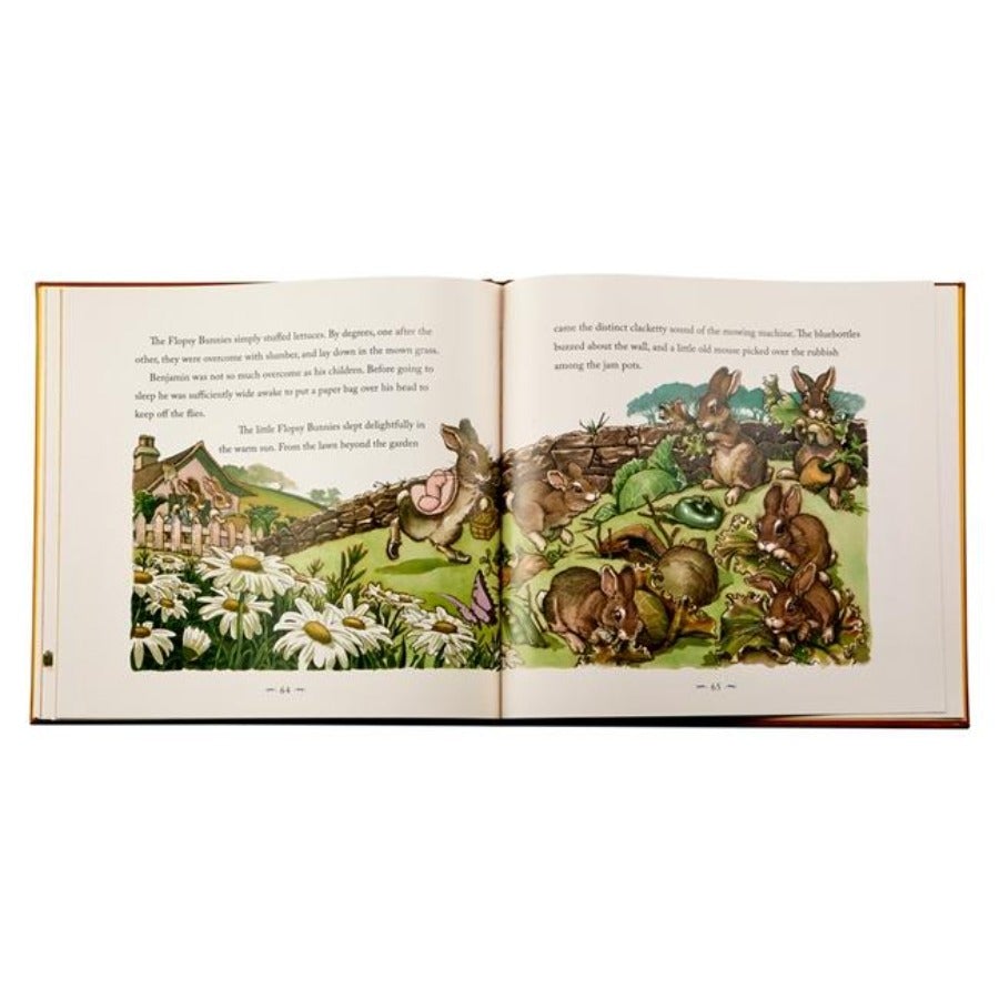 'The Classic Tale of Peter Rabbit' Leather Bound Book, Blue