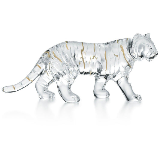 Baccarat 2022 Zodiac Tiger, Clear with 20K Gold