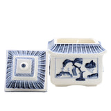 Blue Pagoda Candle