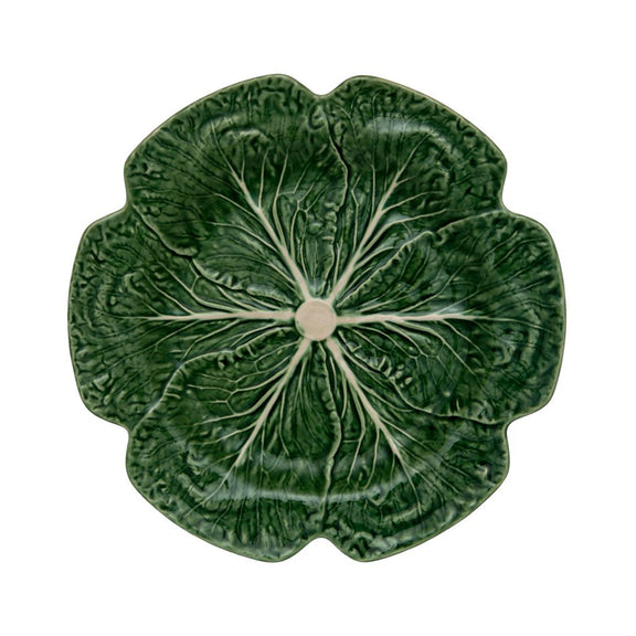 Vista Alegre Green Cabbage Charger