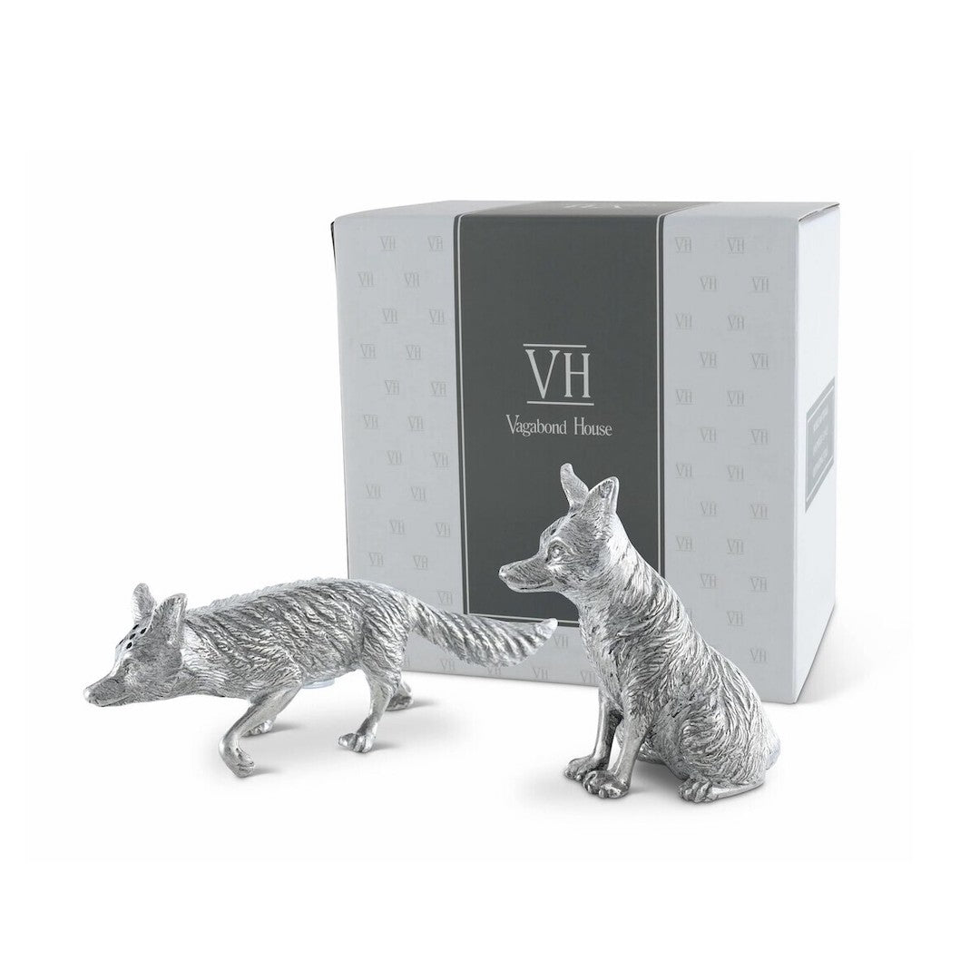 Foxes Salt & Pepper Shakers