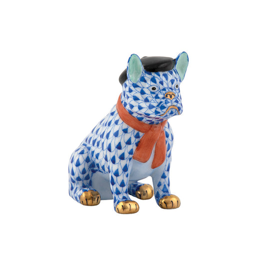 Herend Frenchie French, Sapphire