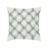 Elaine Smith Seascape Rope Indoor/Outdoor Pillow, Square