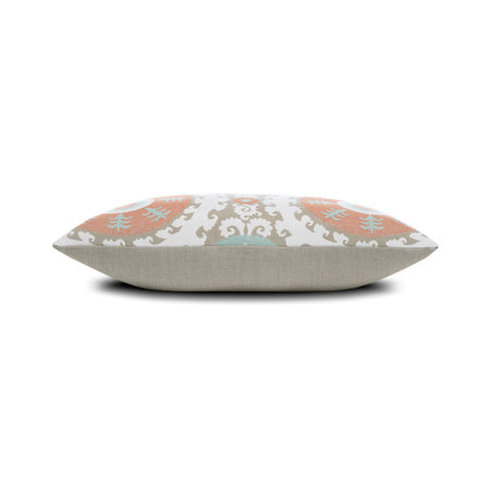 Suzani Oasis Indoor/Outdoor Pillow, Square