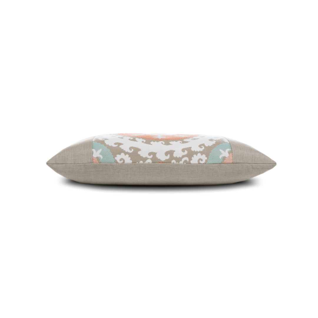 Suzani Oasis Indoor/Outdoor Pillow, Lumbar