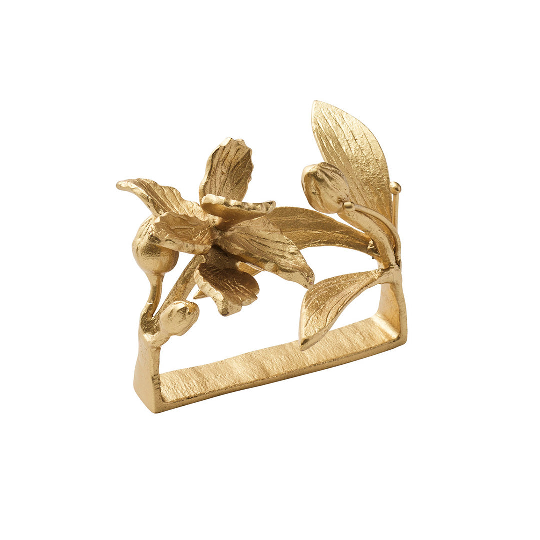 Kim Seybert Orchid Napkin Rings, Set of 4