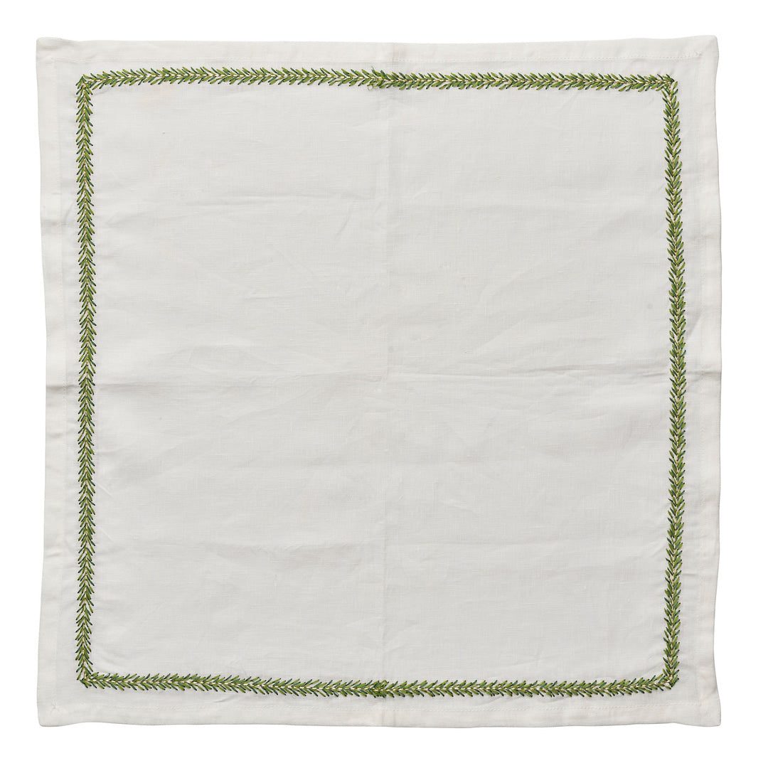 Green Jardin Napkins, Set of 4
