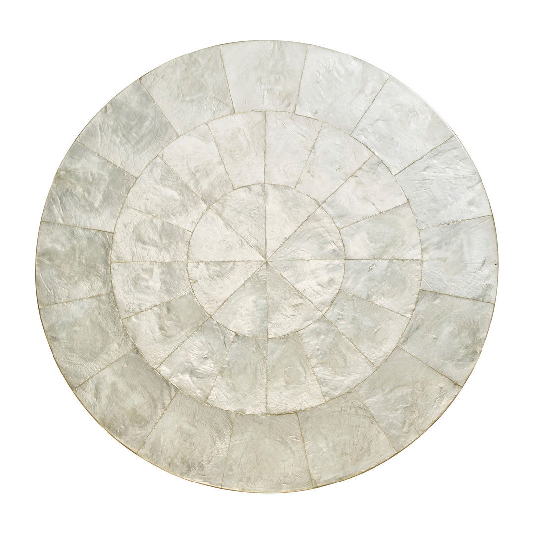 Kim Seybert Round Capiz Placemats, Set of 4