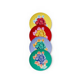 Big Flower Dessert Plates, Set of 4