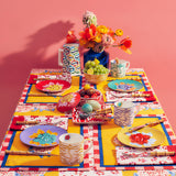 Big Flower Dessert Plates, Set of 4