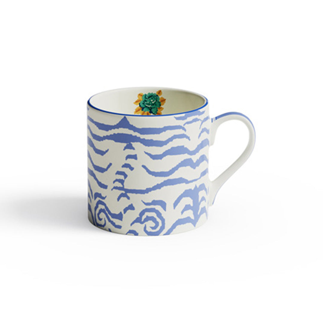 Lisa Corti Indian Tiger Mug, Pervinch