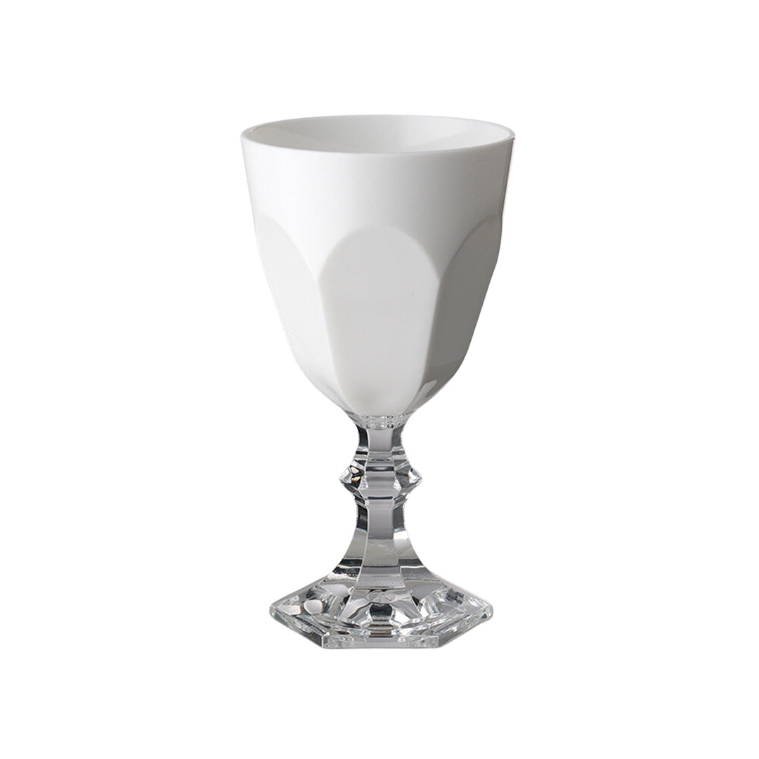 Mario Luca Giusti La Dolce Vita Water Goblet, Set of 6 White