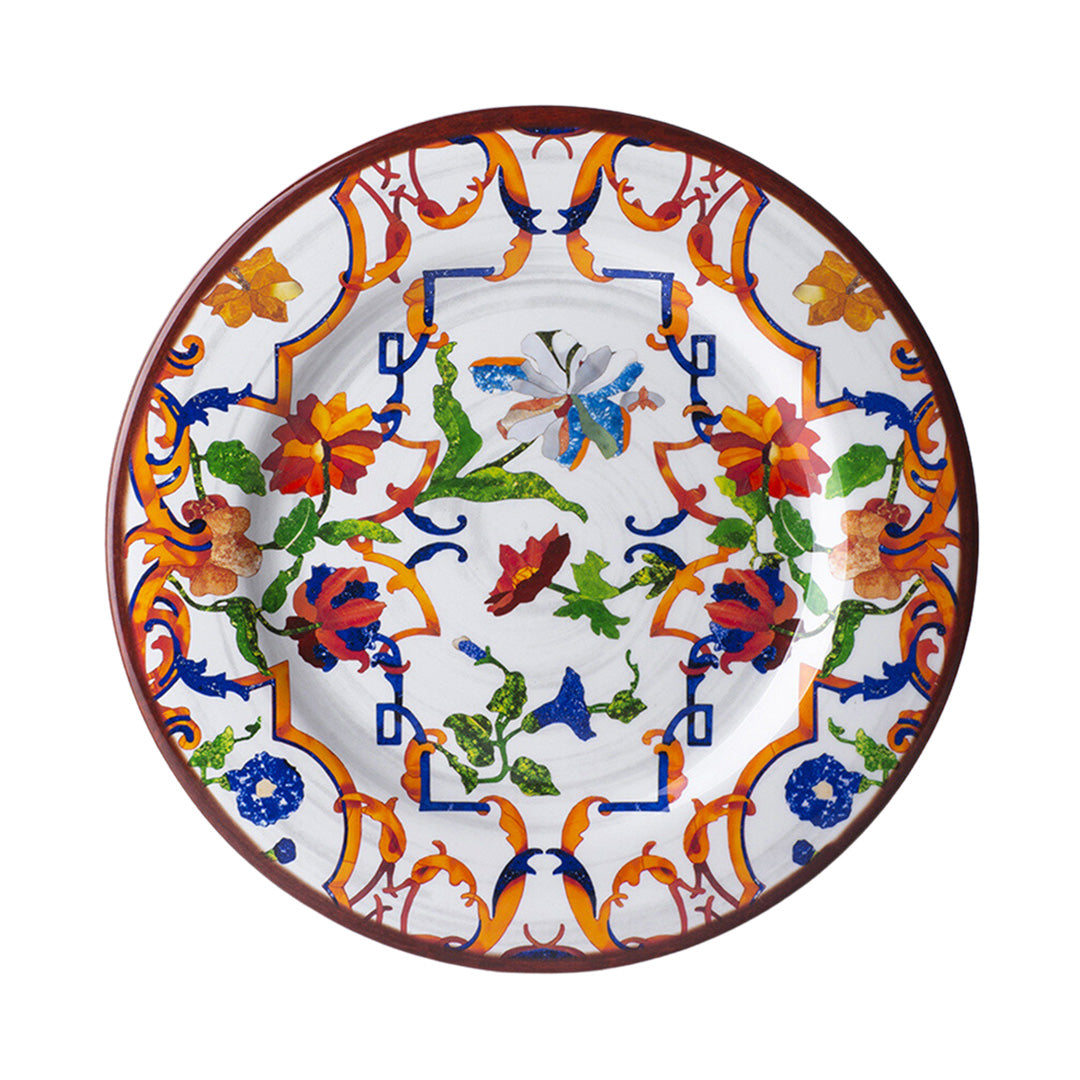 Mario Luca Giusti Firenze Melamine Dinner Plate, White