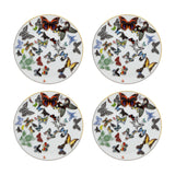 Vista Alegre Christian Lacroix Butterfly Parade Dessert Plates, Set of 4
