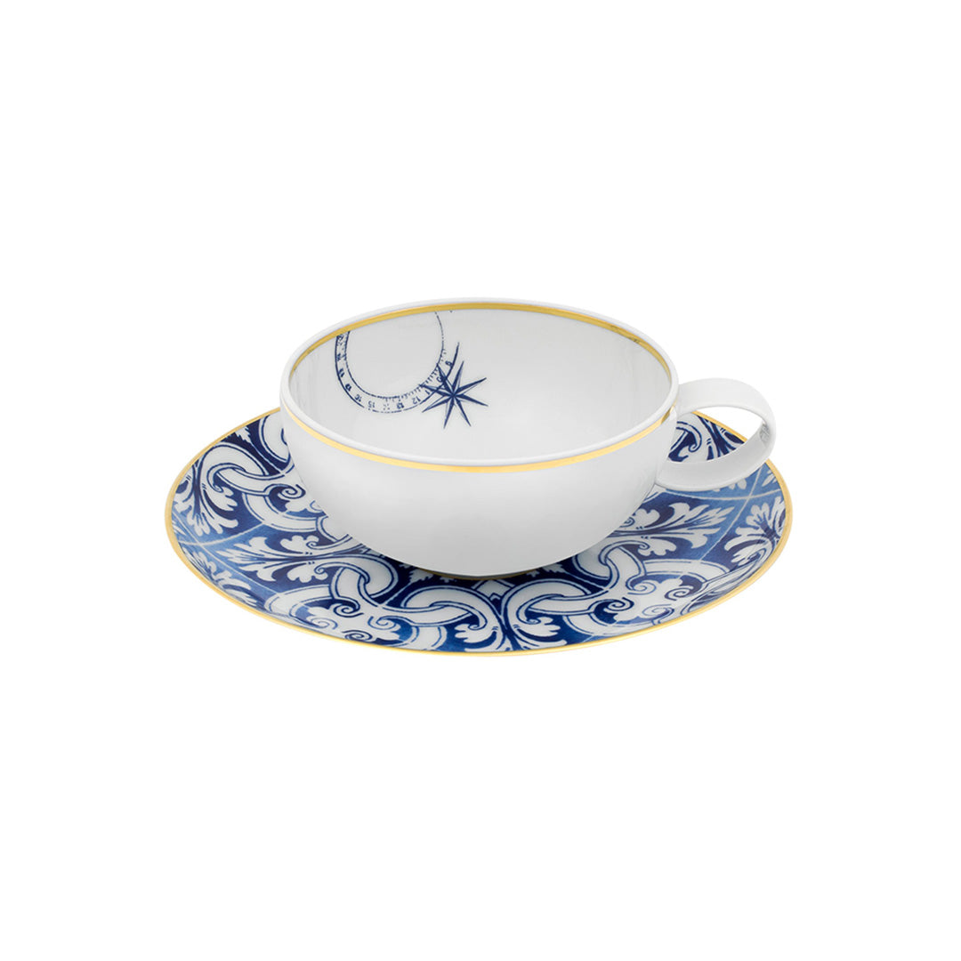 Vista Alegre Transatlantica Teacup & Saucer