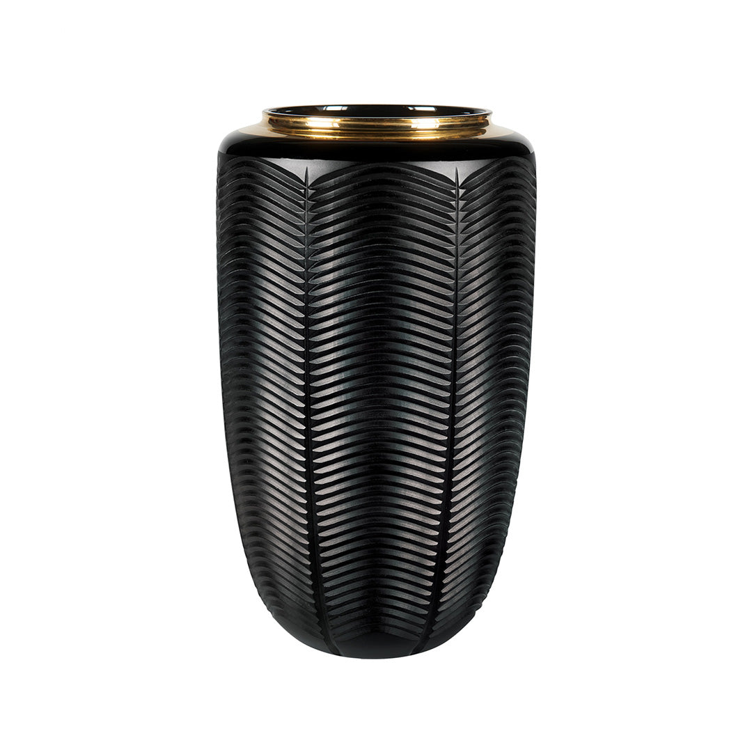 Vista Alegre Jet Black Large Vase