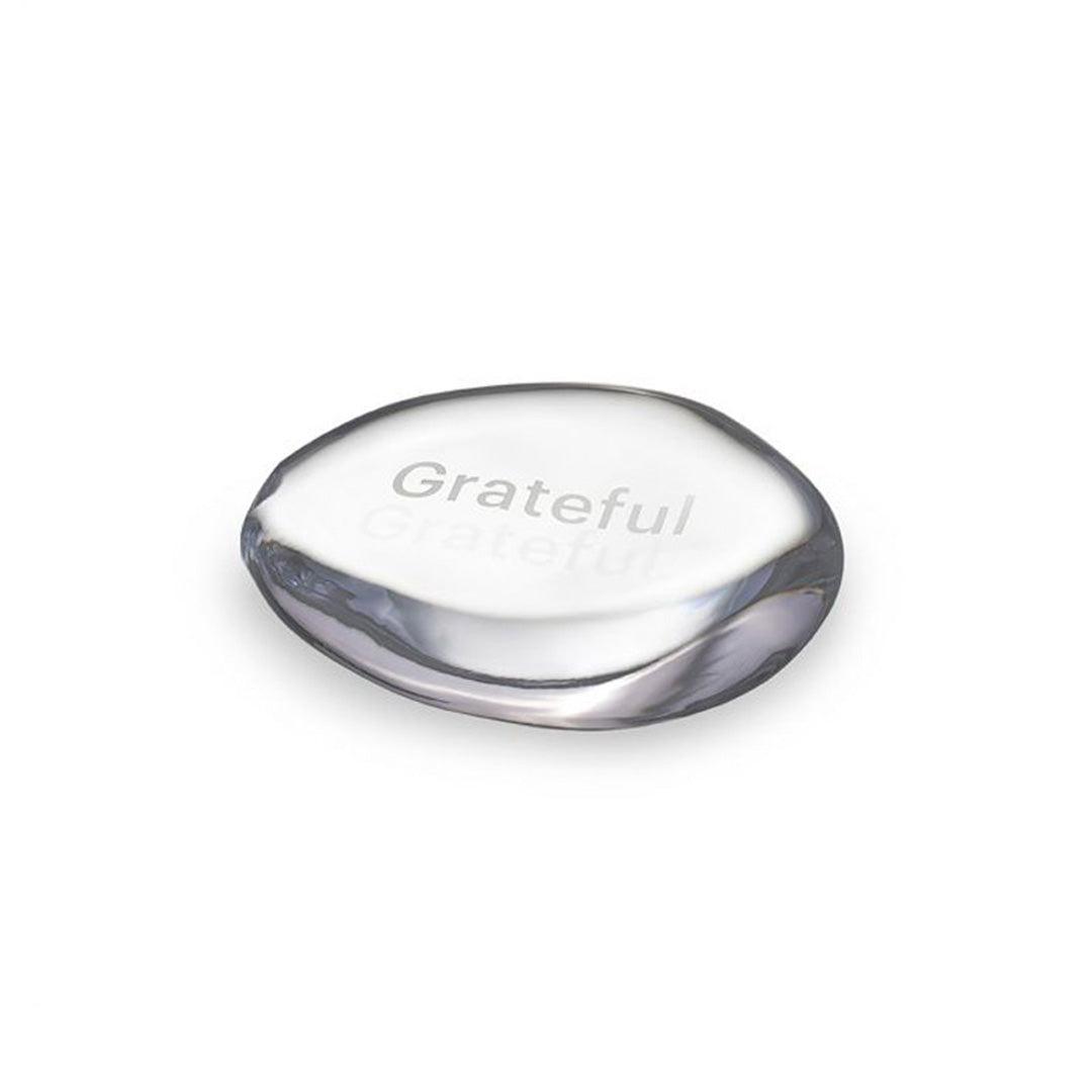 Simon Pearce Intention Stone, Grateful