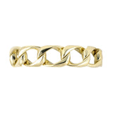 Estate Gold Hollow Open Curb Link Bracelet