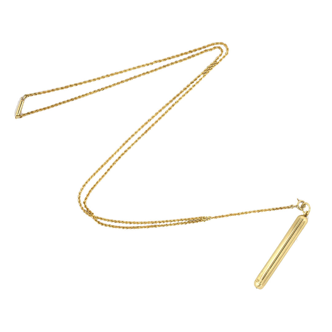 Art Deco Retractable Pencil Pendant