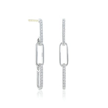 Gump's Signature Diamonds & Sterling Silver Link Earrings