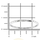 Bella Bangle in White Topaz