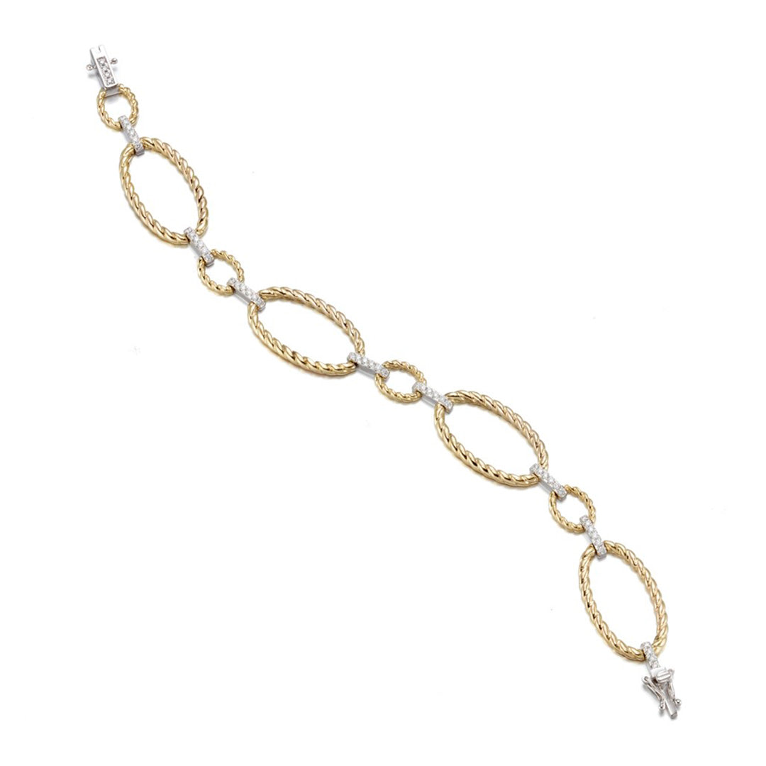 Diamond Rope Bracelet