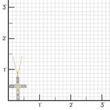 Cross Pendant Necklace in Amethyst & Diamonds