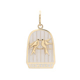 Gump's Signature Birdcage Complet Pendant