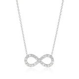 Gump's Signature Infinity Necklace in White Topaz