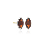 Antoinette Earrings in Garnets