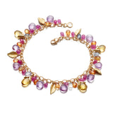 Barbara Heinrich Multi-Colored Gemstone Briolette Bracelet