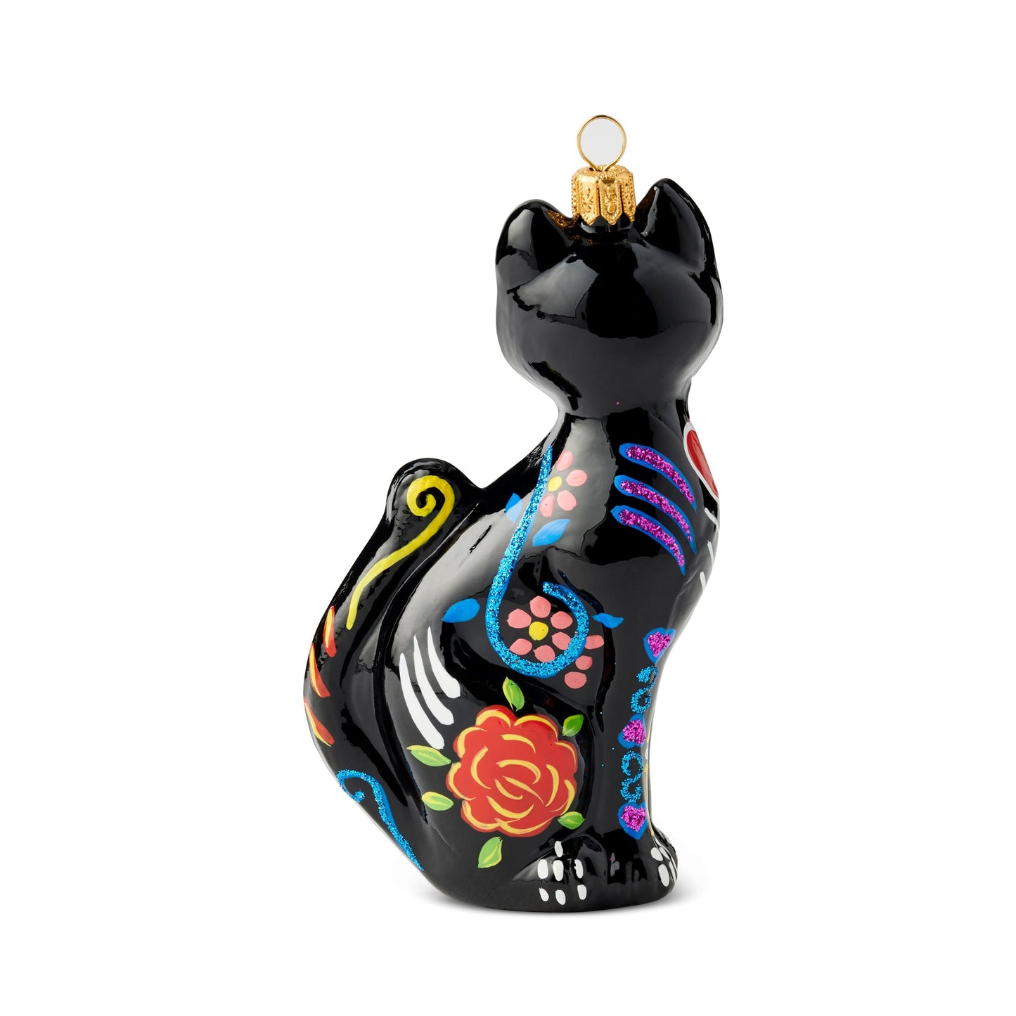 Day of the Dead Cat Ornament