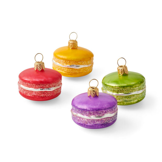 Macaron Ornaments, Set of 4