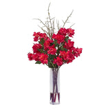 Bougainvillea in Tall Vase