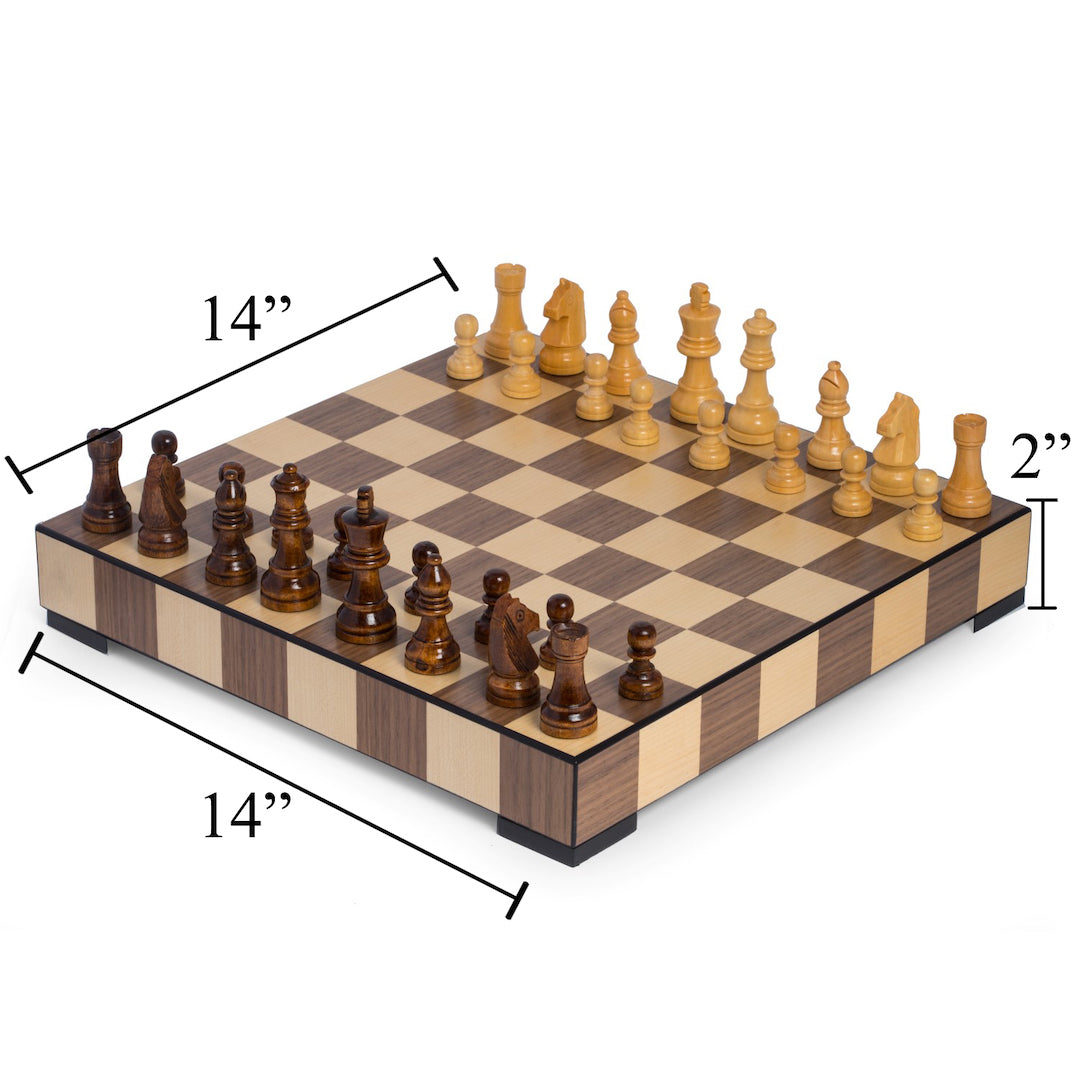 Post Street Chess/Checker Set