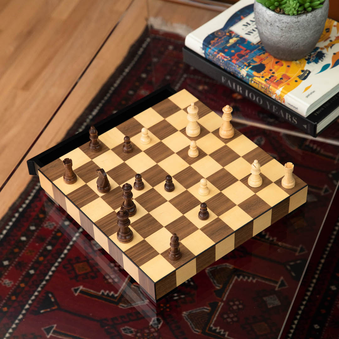 Post Street Chess/Checker Set
