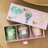 Travel Votives, Set of 3 – Athens, Singapore, Paris