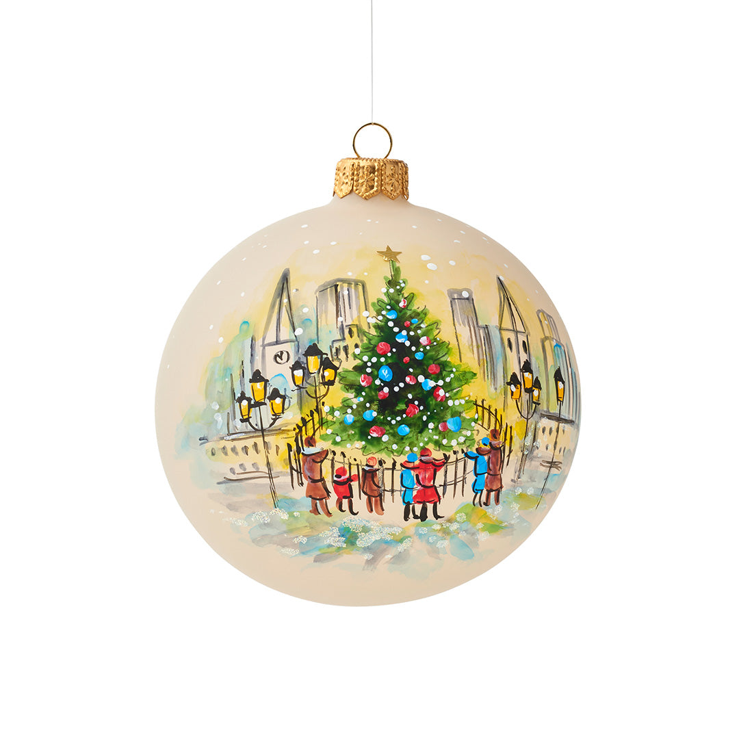 City Christmas Tree Ornament