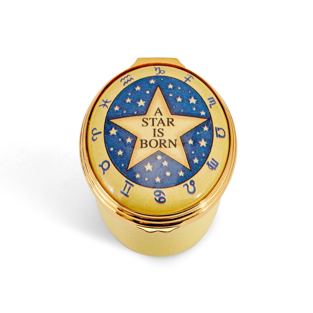 Halcyon Days A Star Is Born Enamel Box