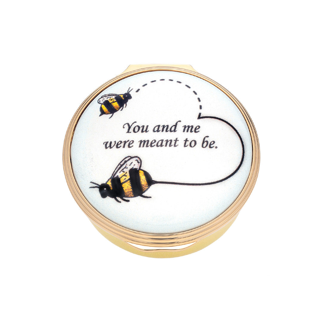 Halcyon Days You and Me Were Meant To Be Enamel Box