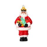 NYC Cabbie Santa Ornament
