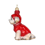 Shih Tzu in Winter Coat Ornament