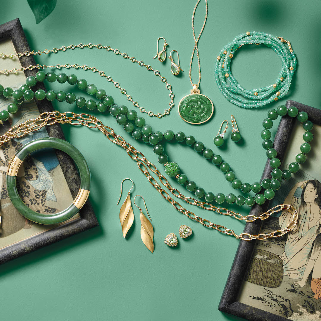 Peridot Bezel-Set Necklace