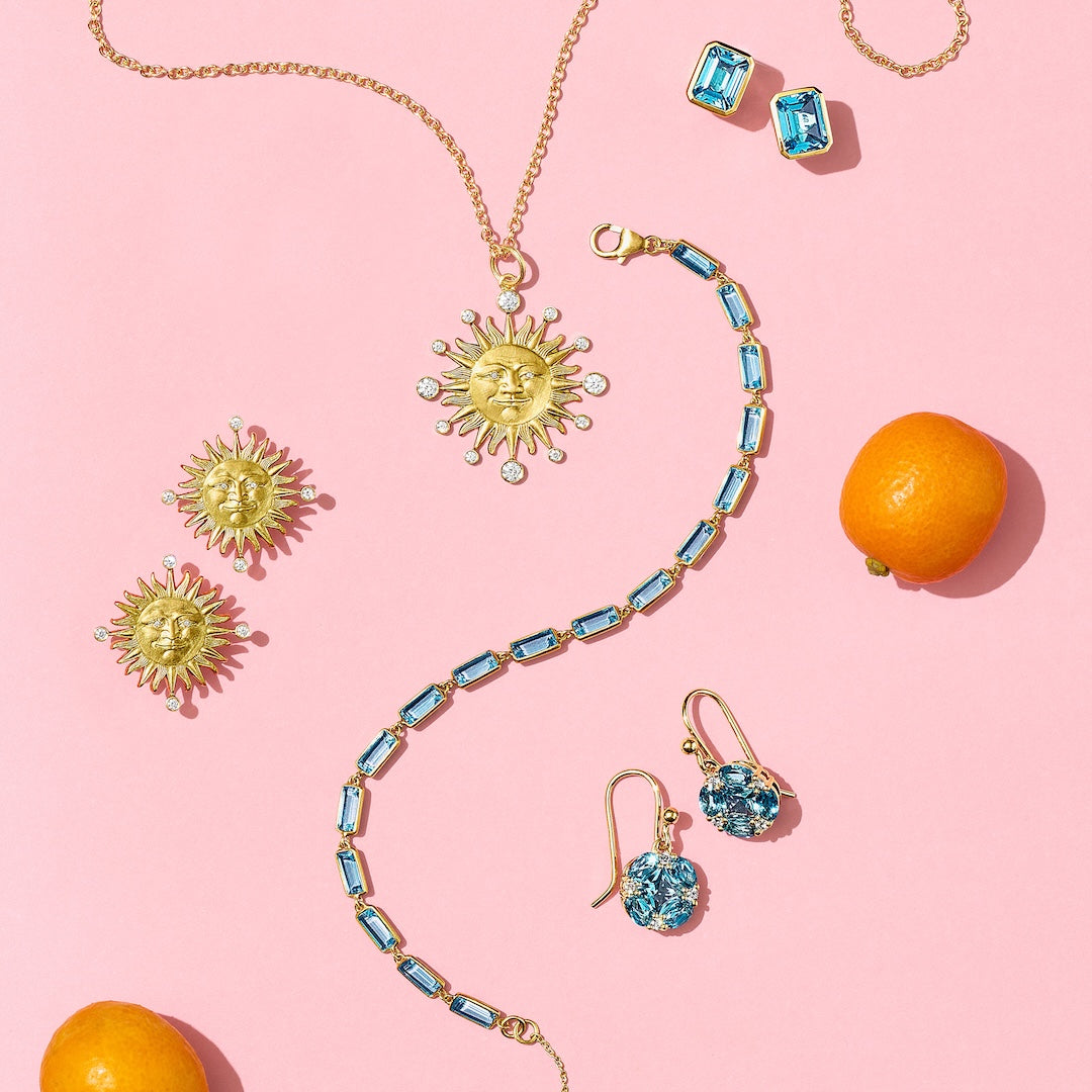 Sunface Earrings