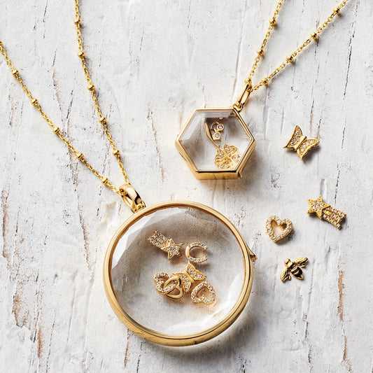 Hexagon Locket Pendant