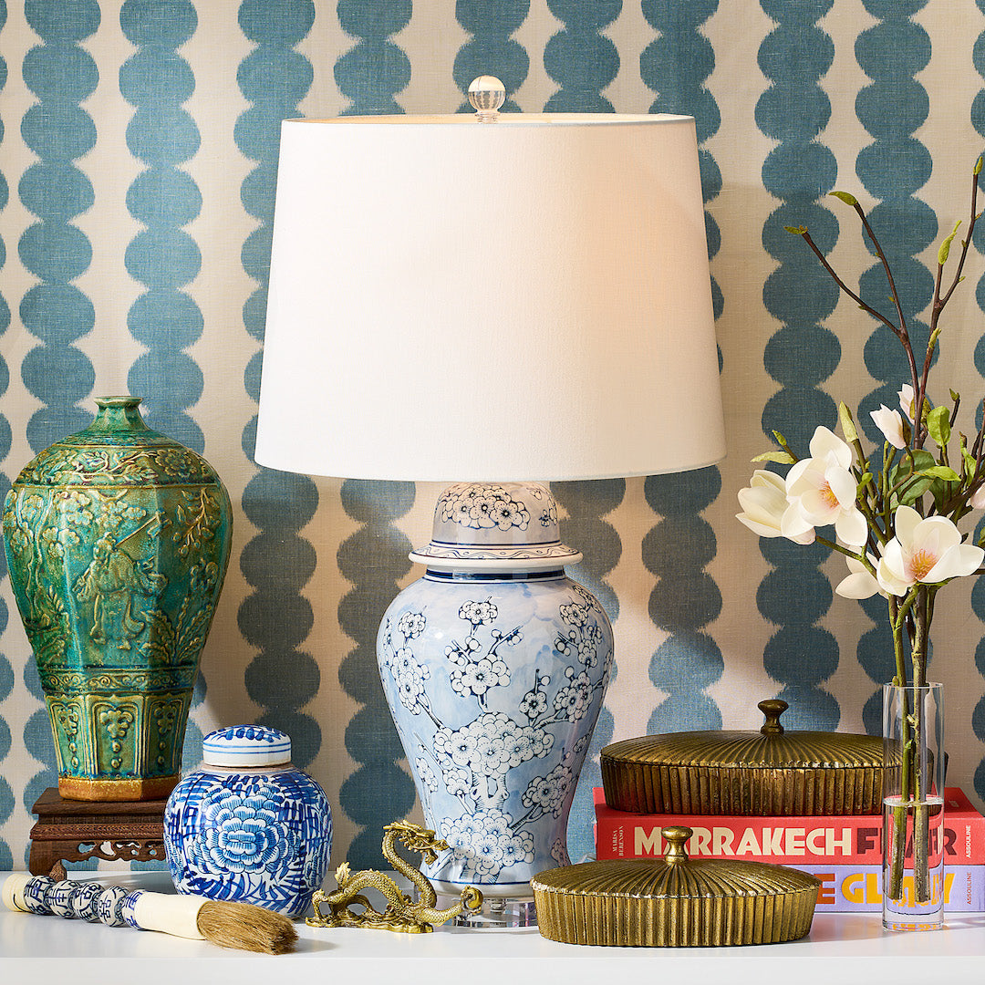 Speckled Green Vase