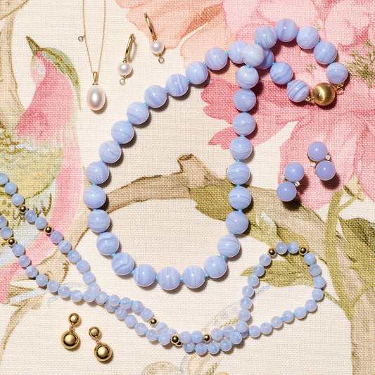 Pearl & Diamond Pendant Necklace